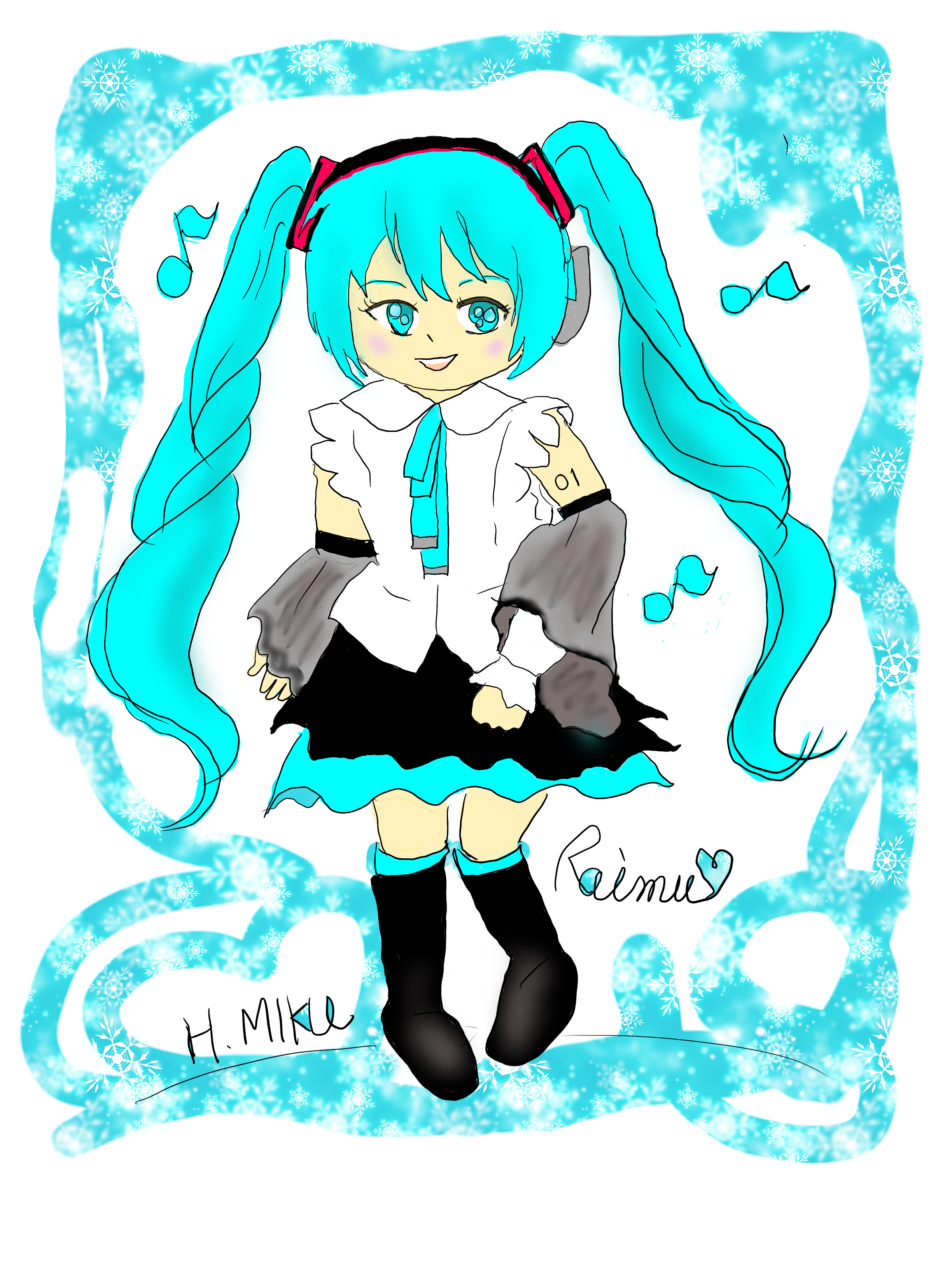 正規品販売！ 初音ミクちゃん - ibisPaint コミック・アニメ