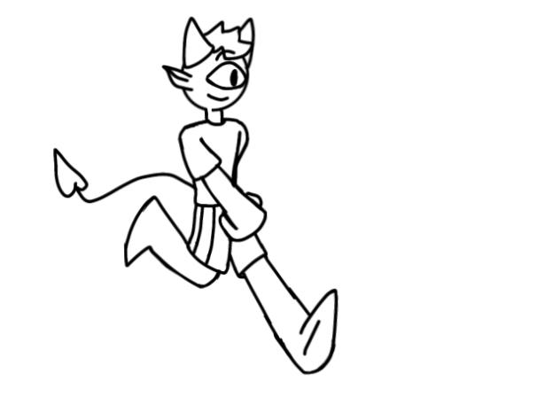 Walk cycle I’ll never finish - ibisPaint