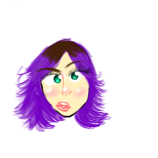 Cute drawing 💜💚