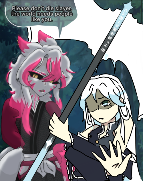 demon slayer collab ♡♡♡