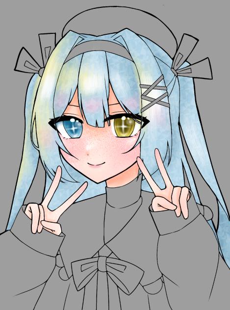 the hair 😭😭😭🎀