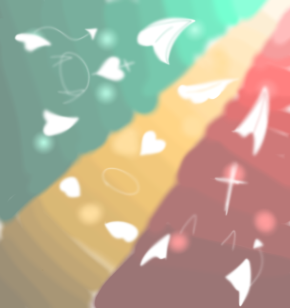 悪魔&天使&天使×悪魔ハーフ