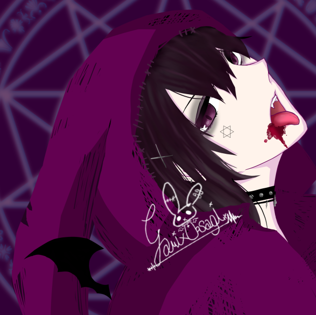 落書き　ャミ×ゥサギ