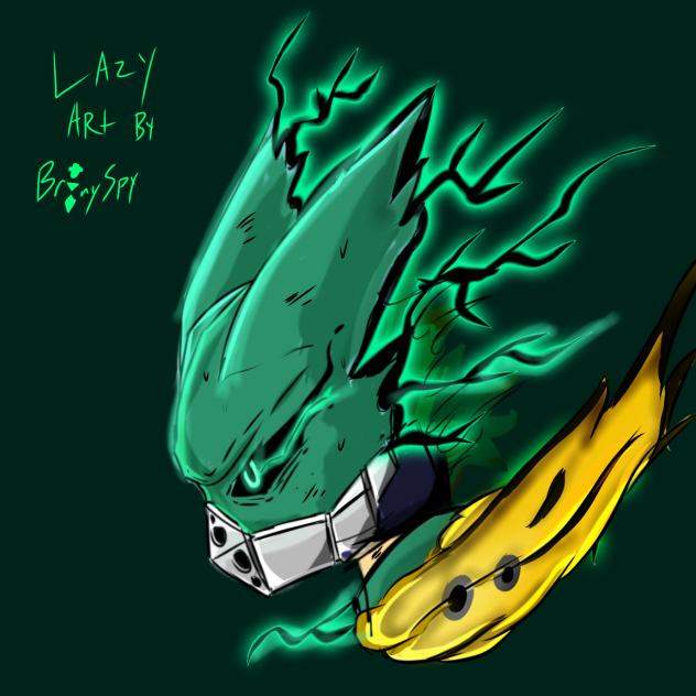 Lazy Art Vigilante Deku