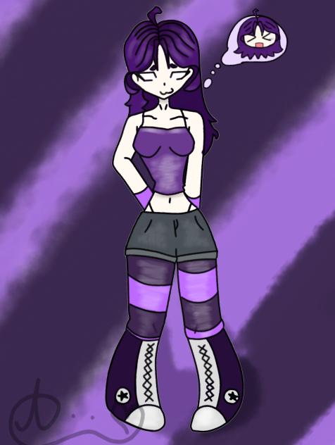 purple