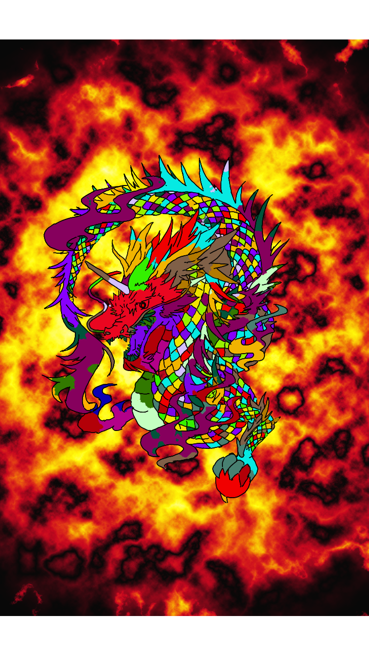 dragon - ibisPaint