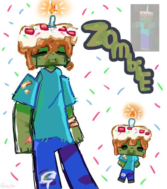 💚Minecraft zombie 🍰