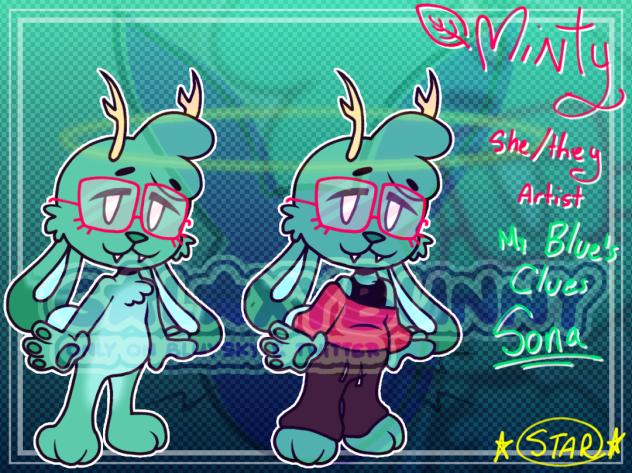 My Blue’s Clues Sona “Minty”