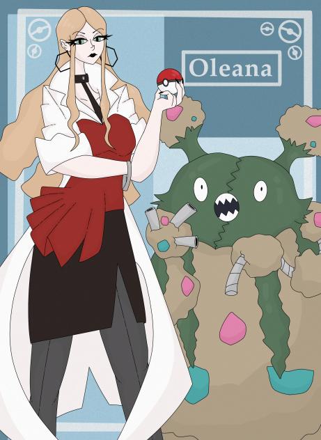Oleana from Pokémon