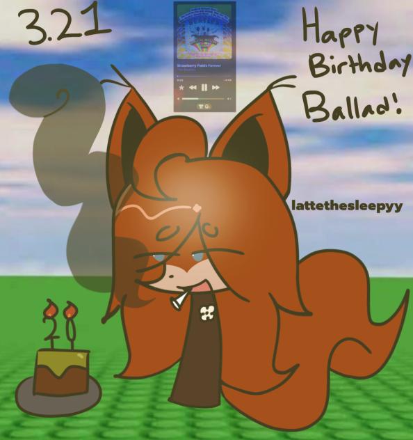 happy bday ballad
