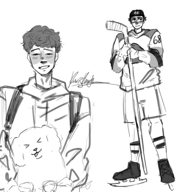 Hockey player OC