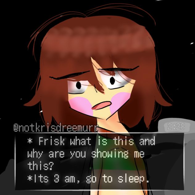 Chara just woke up ♢