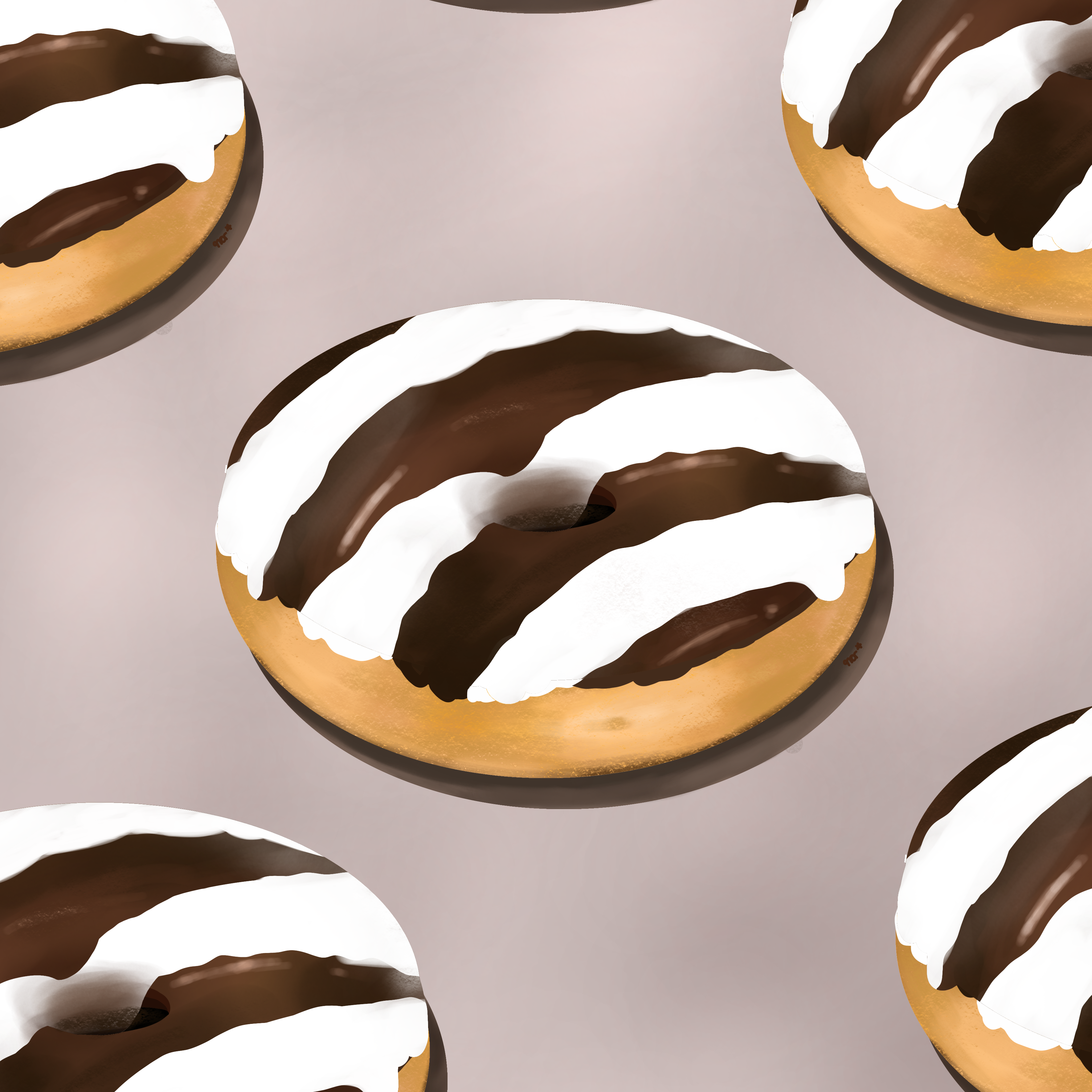 Doughnut (semi realistic) - ibisPaint