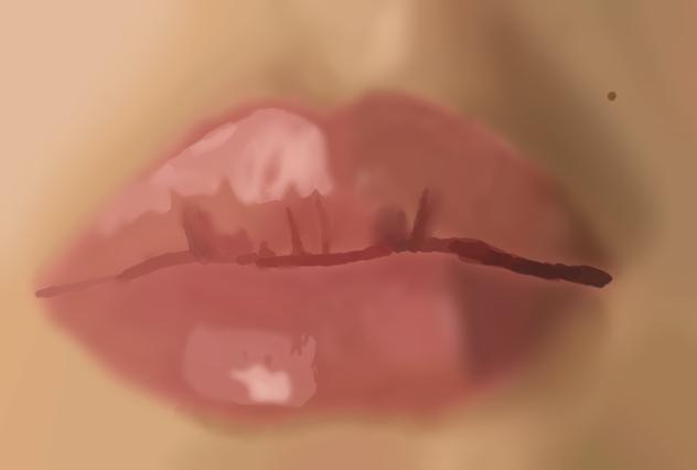 my lips but i have skill issue