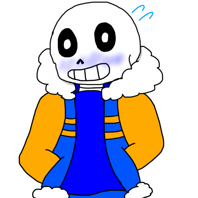 照れてるアウターサンズ