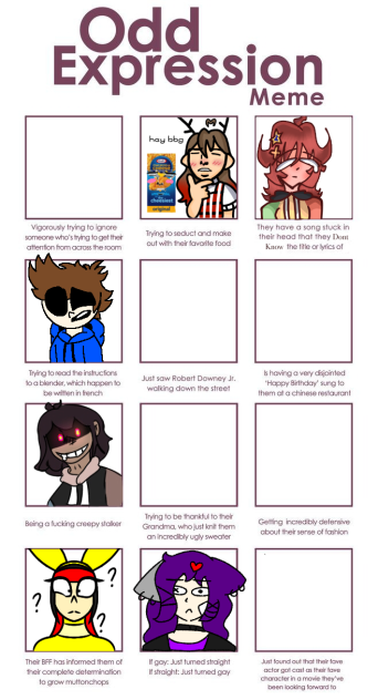 Hehe collab ( Odd Expression Meme )