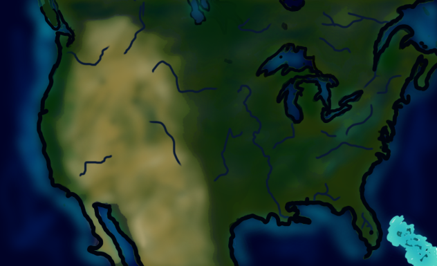 How to draw mainland United States
