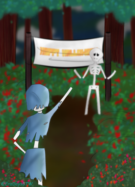 Skeleton Halloween Party