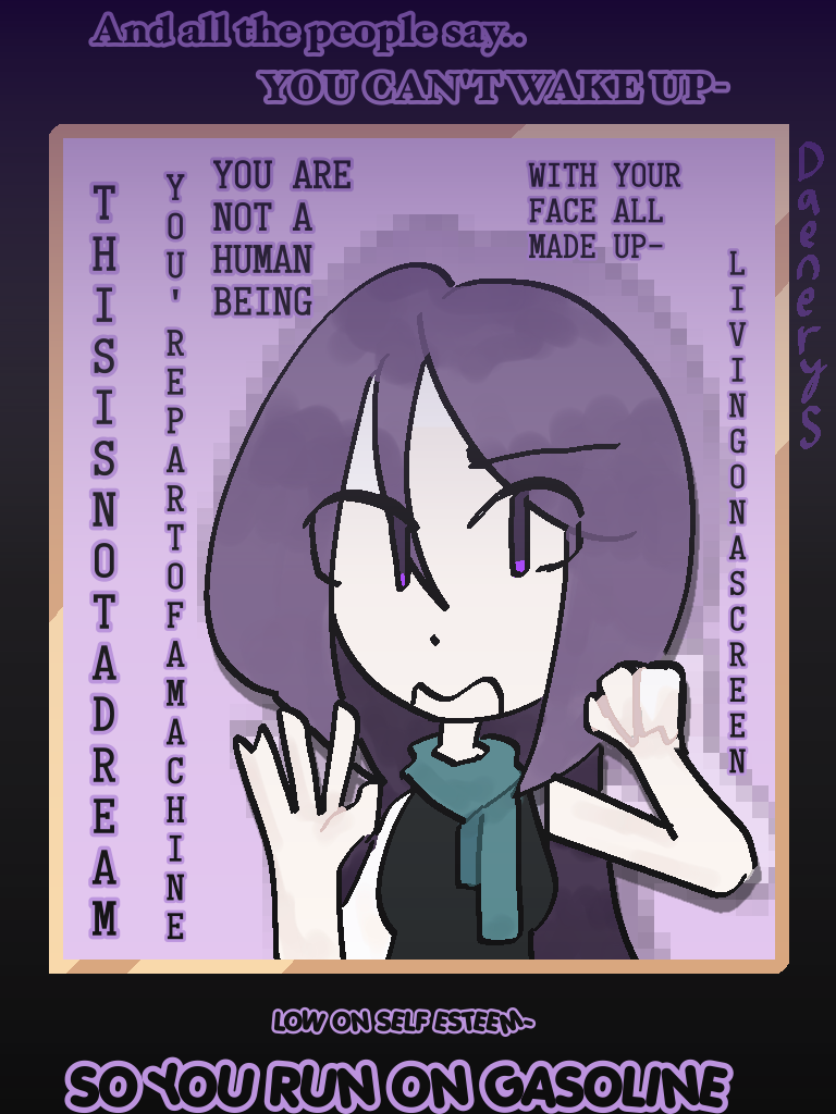 Stuck Inside a MAGAZINE - ibisPaint