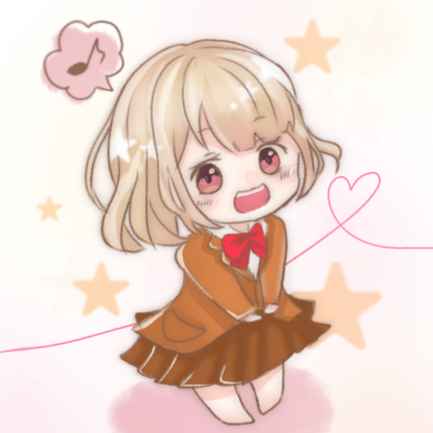 ディフォルメ女の子 フリーアイコン Ibispaint