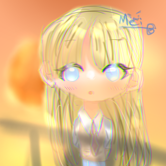 夕日