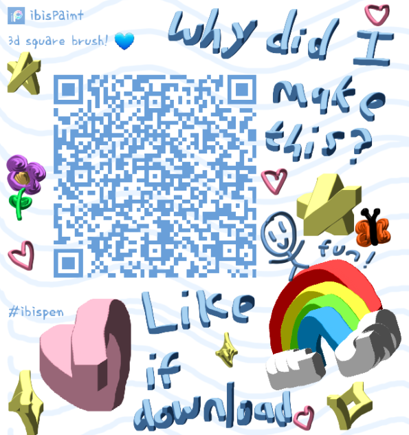 3D SQUARE BRUSH 💙