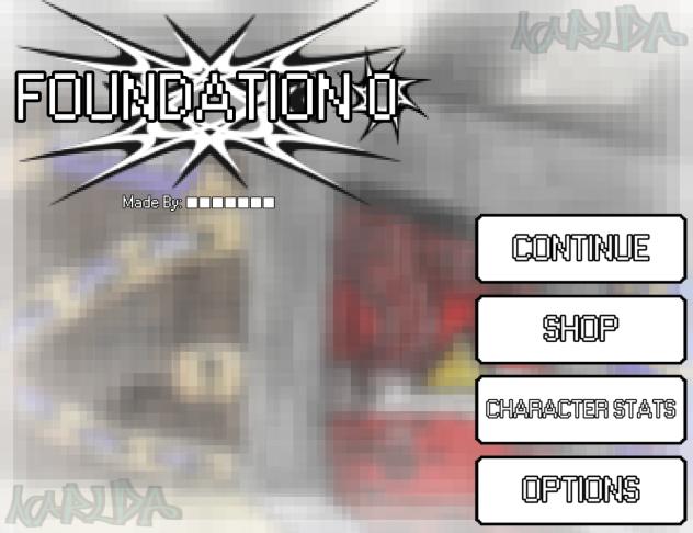 FOUNDATION 0 MENU CONCEPT