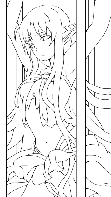 アスナ 塗ってください！