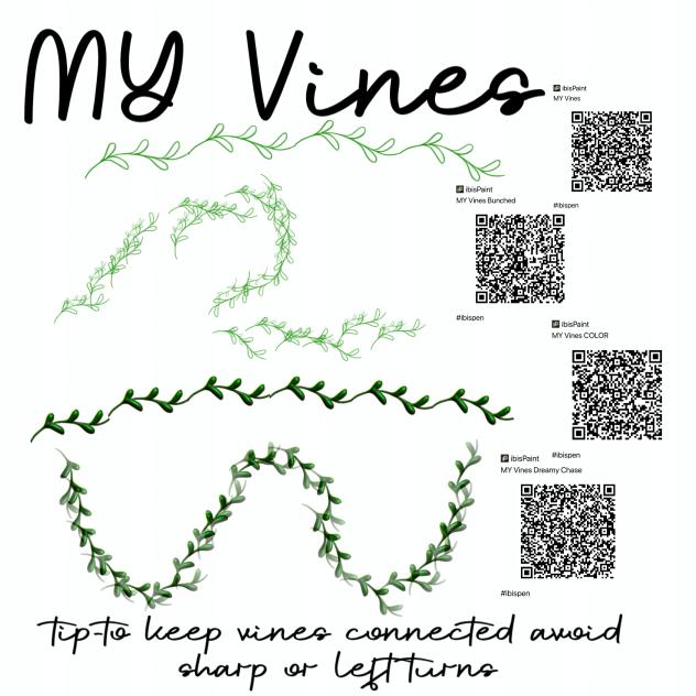 MY Vines brushes