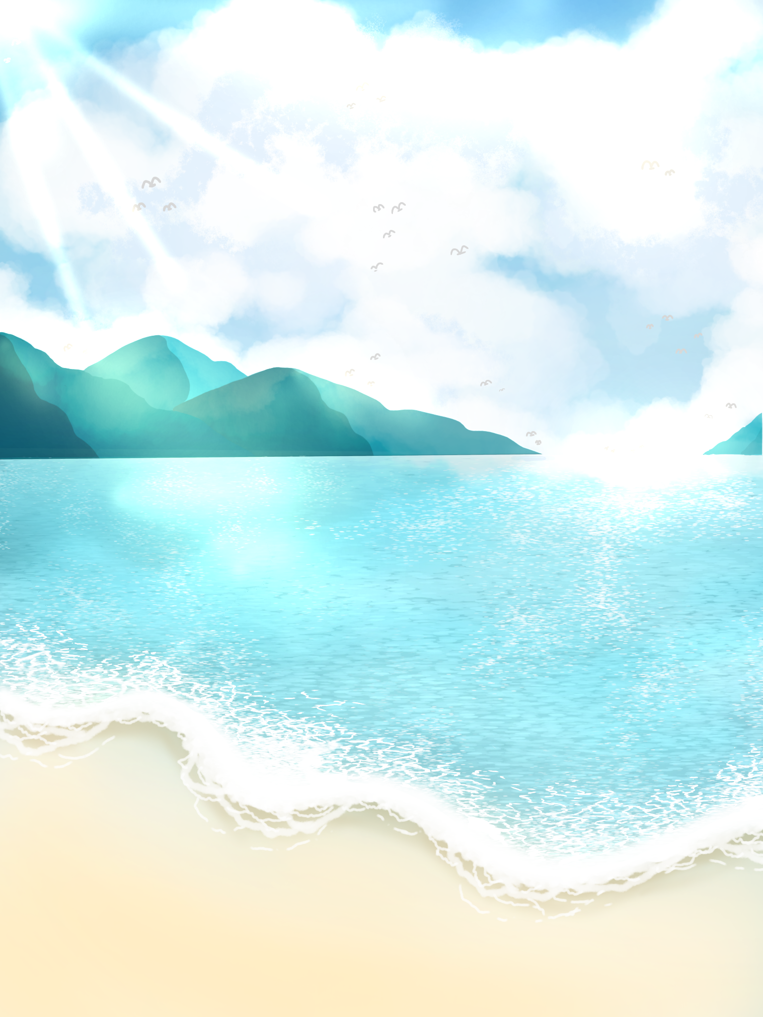 Sea - ibisPaint