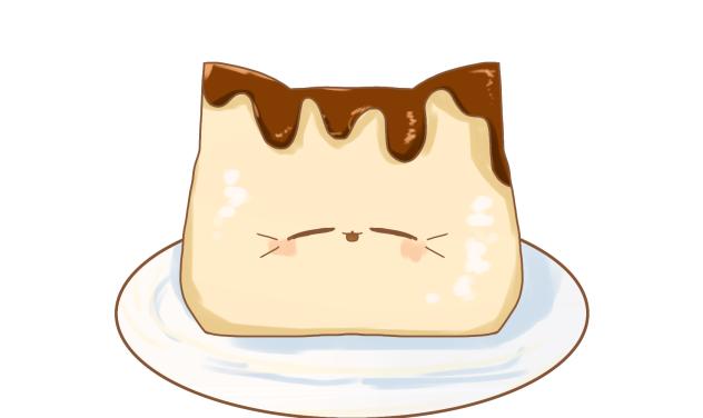 おもちプリン