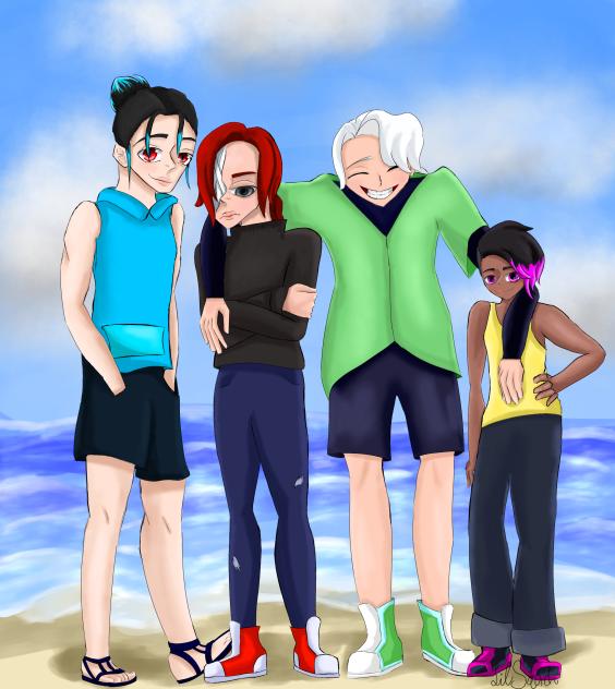 They're friends I swear