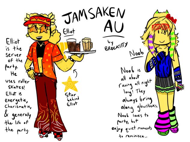 Jamsaken - Forsaken AU