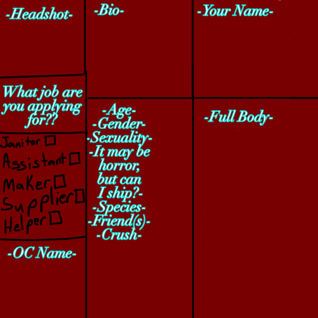 For My New Comic