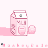 Milk cartoon from a reference