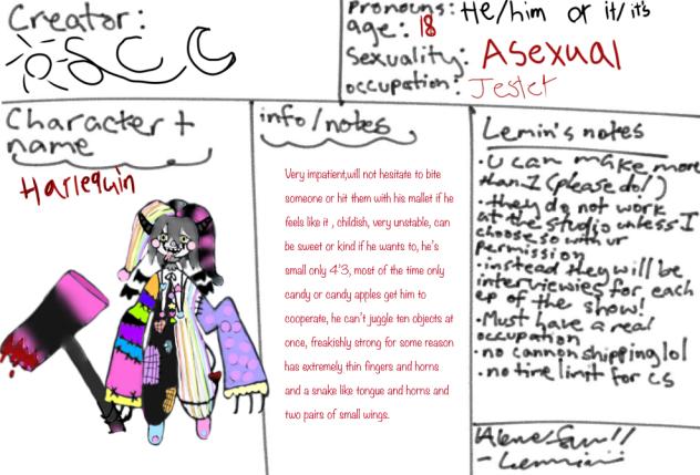 Character for Lemin’s comic