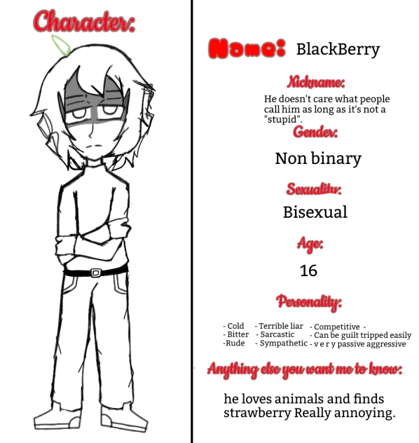 A character for Phobias~ comic