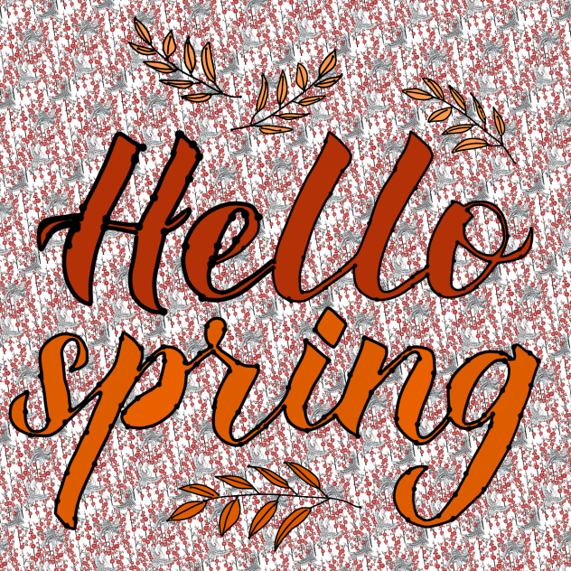 Hello Spring - ibisPaint