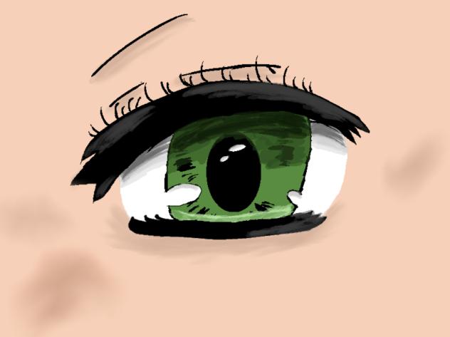 Anime Manga Green Eye