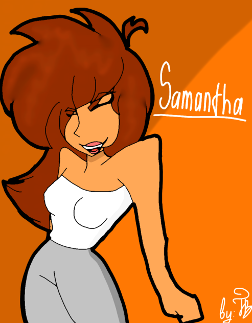 SpeedPaint. Samantha (Guest 666)