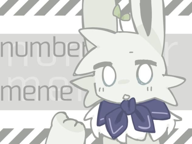 number meme