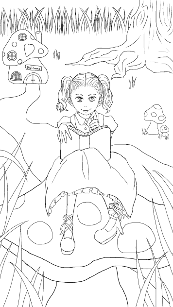 線画 (オリジナル)