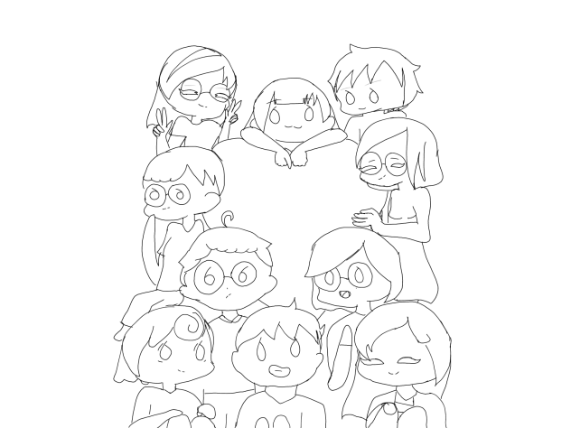 Farewell. (Lineart -3-)
