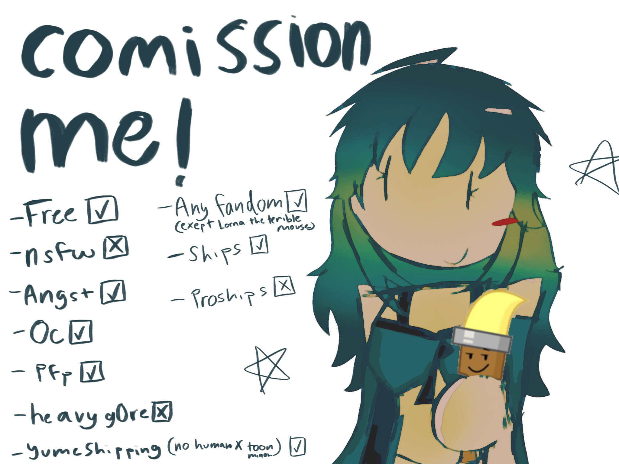 commission me for free 🌺 - ibisPaint