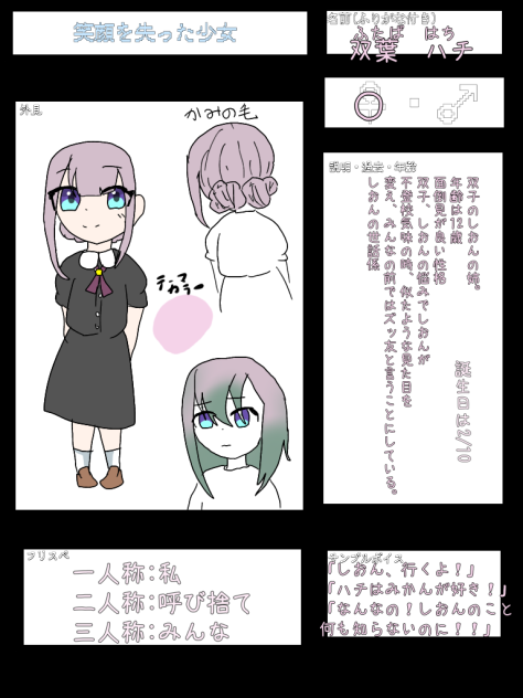 キャラ募1人目