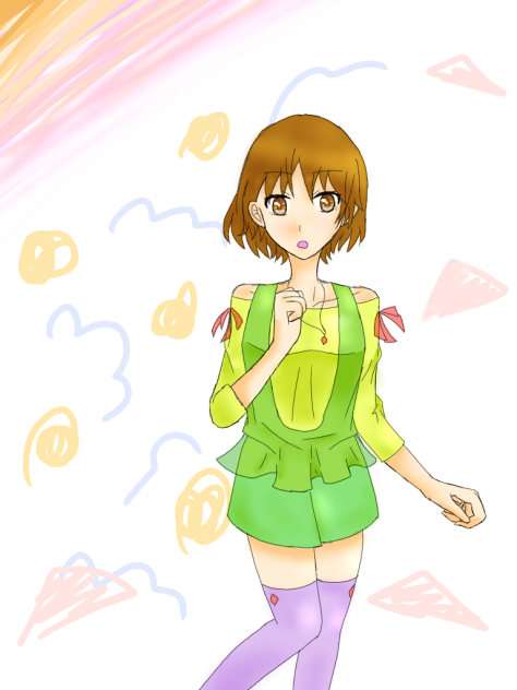 創作女の子