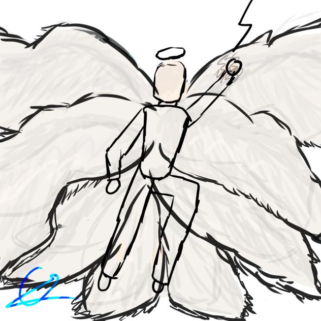 Drawing dtiys and wings shit
