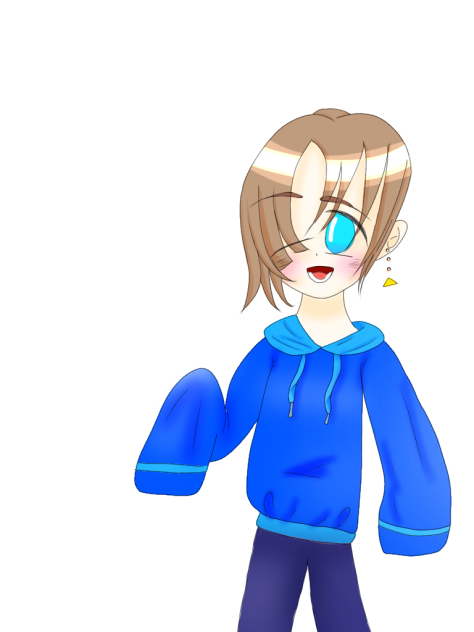 とまちーの立ち絵描いてって言ってたやつ