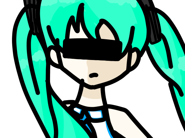 初音ミク　落書き