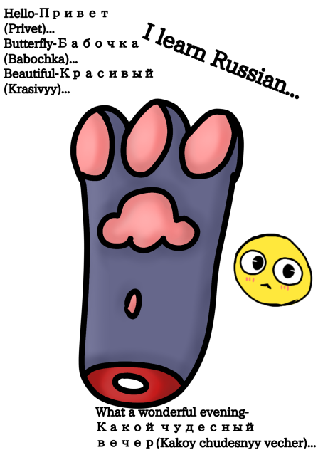 ✐They have a very unusual language.(˚●˚)